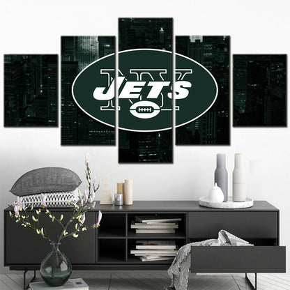 American Football Wall Art - AF5153 - New York Jets - American Football Poster - American Football Canvas