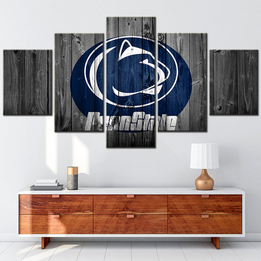 American Football Canvas Wall Art - AF5074 - Penn State Nittany Lions Football