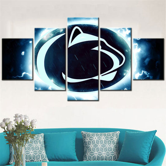 American Football Canvas Wall Art - AF5020 - Penn State Nittany Lions Football
