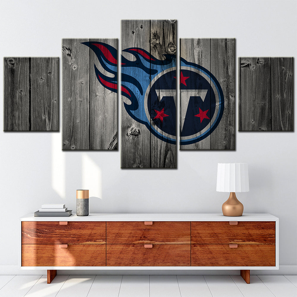 American Football Canvas Wall Art - AF5081 - Tennessee Titans - NFL Teams