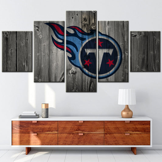 American Football Canvas Wall Art - AF5081 - Tennessee Titans - NFL Teams