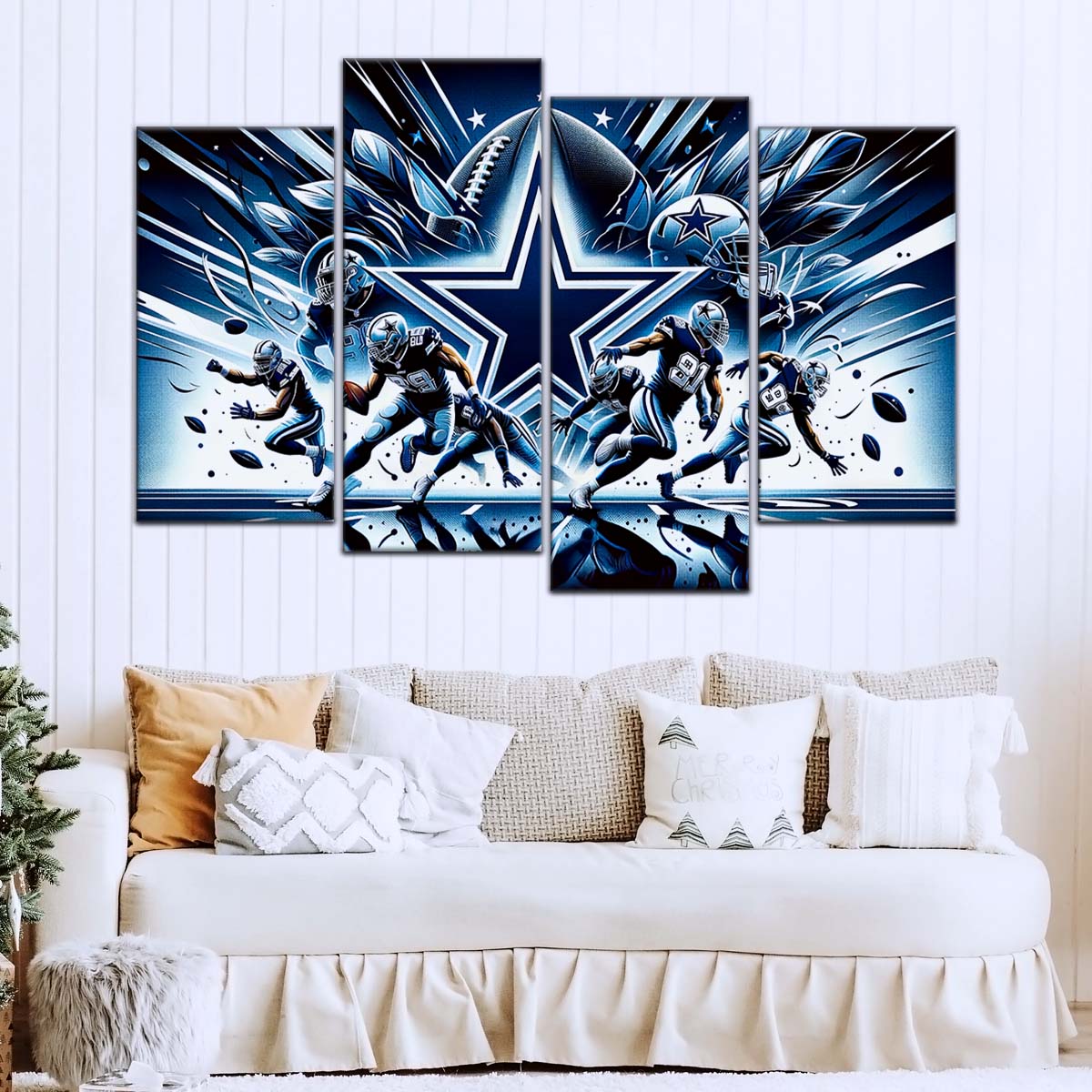 American Football Canvas Wall Art - AF5174 - Dallas Cowboys - NFL Teams