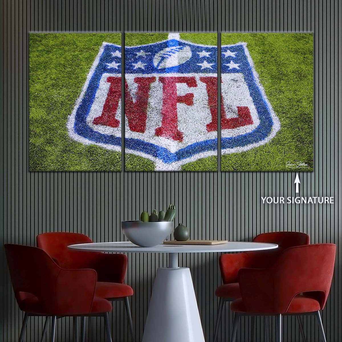 American Football Canvas Wall Art - AF5185 - Dynamic NFL Sports