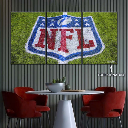 American Football Canvas Wall Art - AF5185 - Dynamic NFL Sports