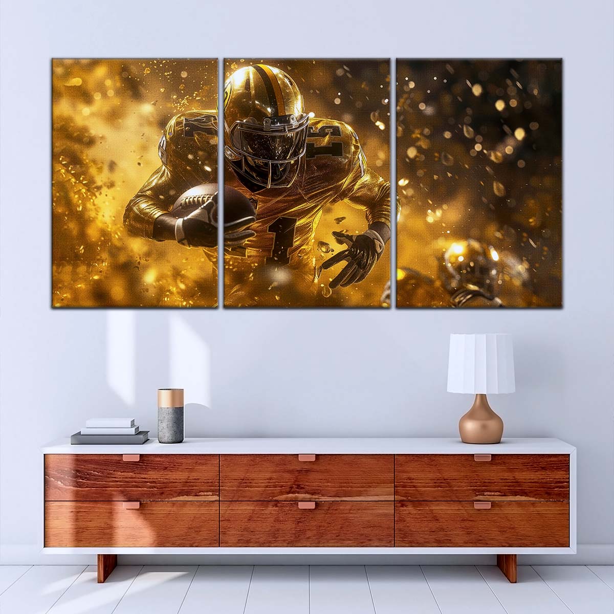 American Football Canvas Wall Art - AF5186 - Dynamic NFL Touchdown
