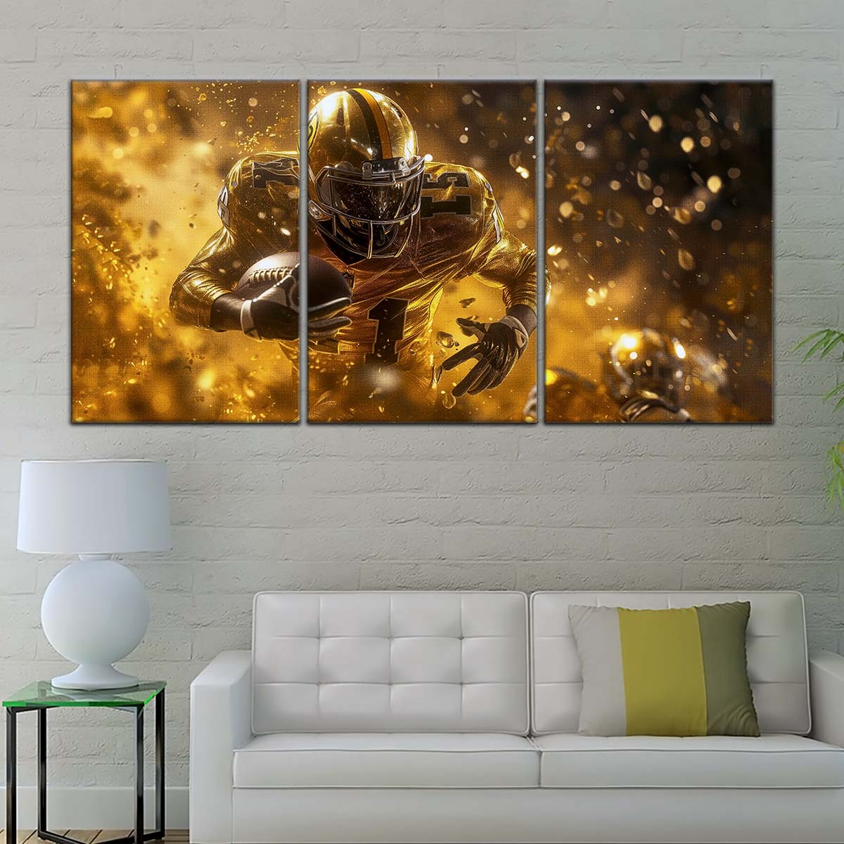 American Football Canvas Wall Art - AF5186 - Dynamic NFL Touchdown