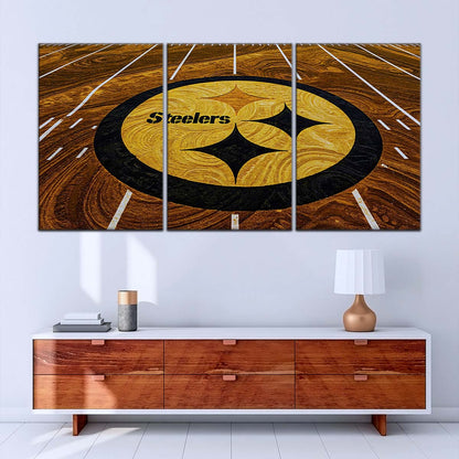 American Football Canvas Wall Art - AF5212 - Pittsburgh Steelers - NFL Teams