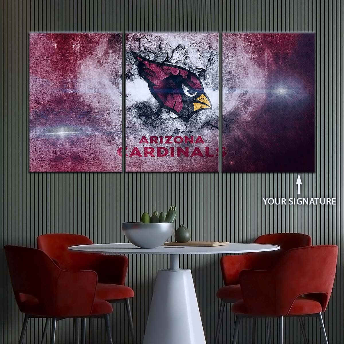 American Football Wall Art - AF5229 - Arizona Cardinals - NFL Football Team - American Football Poster - American Football Canvas