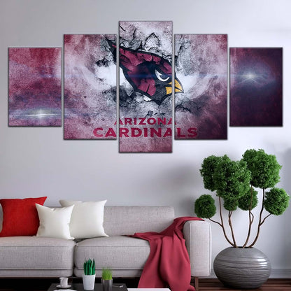 American Football Wall Art - AF5229 - Arizona Cardinals - NFL Football Team - American Football Poster - American Football Canvas