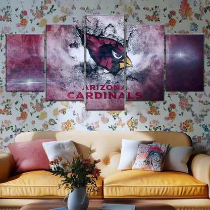 American Football Wall Art - AF5229 - Arizona Cardinals - NFL Football Team - American Football Poster - American Football Canvas