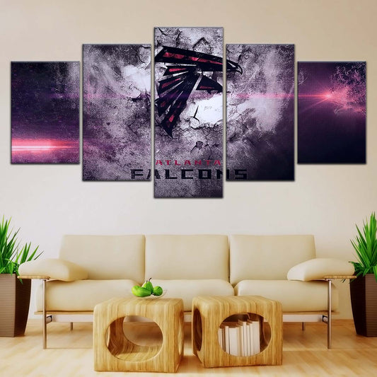 American Football Wall Art - AF5230 - Atlanta Falcons - NFL Football Team - American Football Poster - American Football Canvas