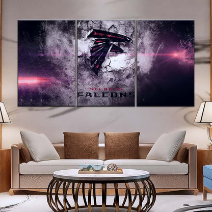 American Football Wall Art - AF5230 - Atlanta Falcons - NFL Football Team - American Football Poster - American Football Canvas