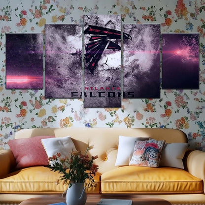 American Football Wall Art - AF5230 - Atlanta Falcons - NFL Football Team - American Football Poster - American Football Canvas
