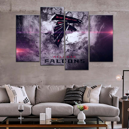 American Football Wall Art - AF5230 - Atlanta Falcons - NFL Football Team - American Football Poster - American Football Canvas