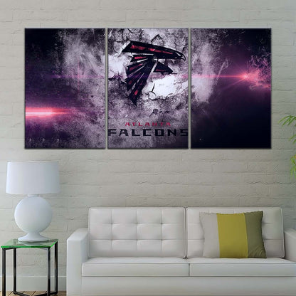 American Football Wall Art - AF5230 - Atlanta Falcons - NFL Football Team - American Football Poster - American Football Canvas