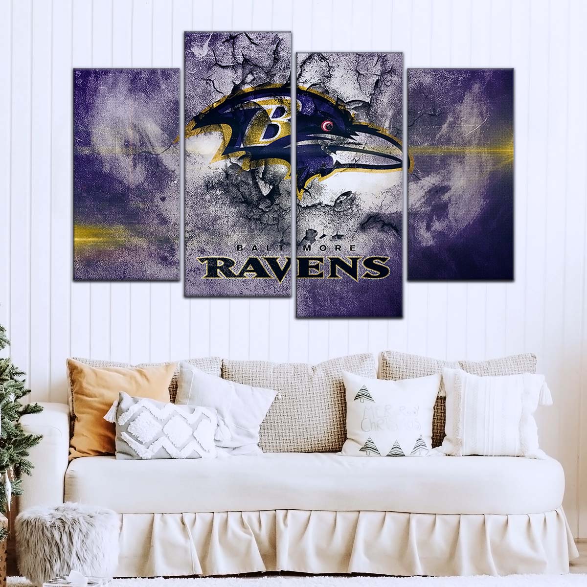 American Football Wall Art - AF5231 - Baltimore Ravens - NFL Football Team - American Football Poster - American Football Canvas