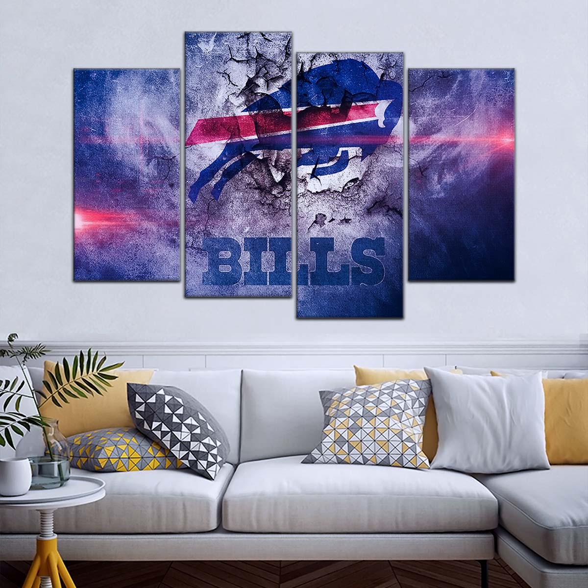 American Football Wall Art - AF5232 - Buffalo Bills - NFL Football Team - American Football Poster - American Football Canvas