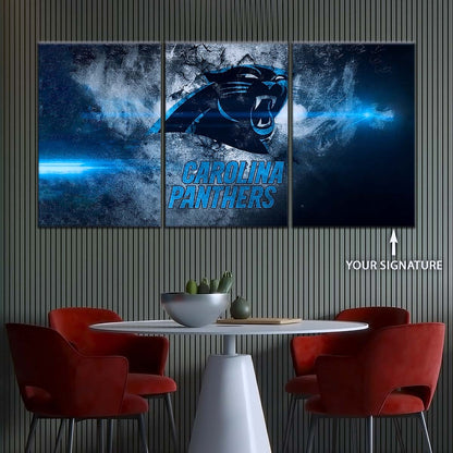 American Football Wall Art - AF5233 - Carolina Panthers - NFL Football Team - American Football Poster - American Football Canvas