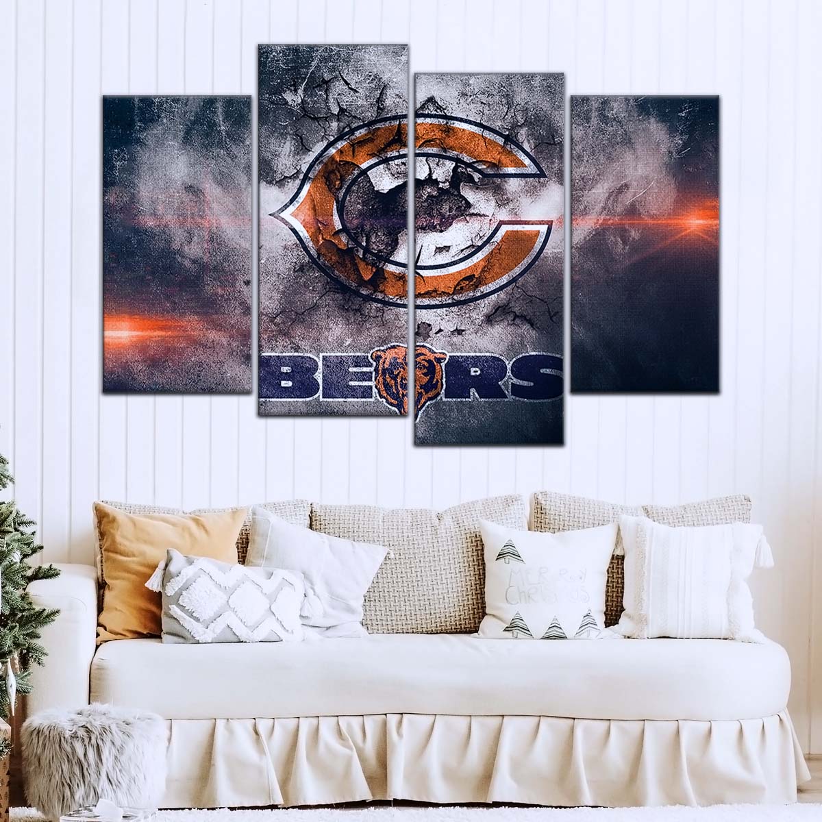 American Football Wall Art - AF5234 - Chicago Bears - NFL Football Team - American Football Poster - American Football Canvas