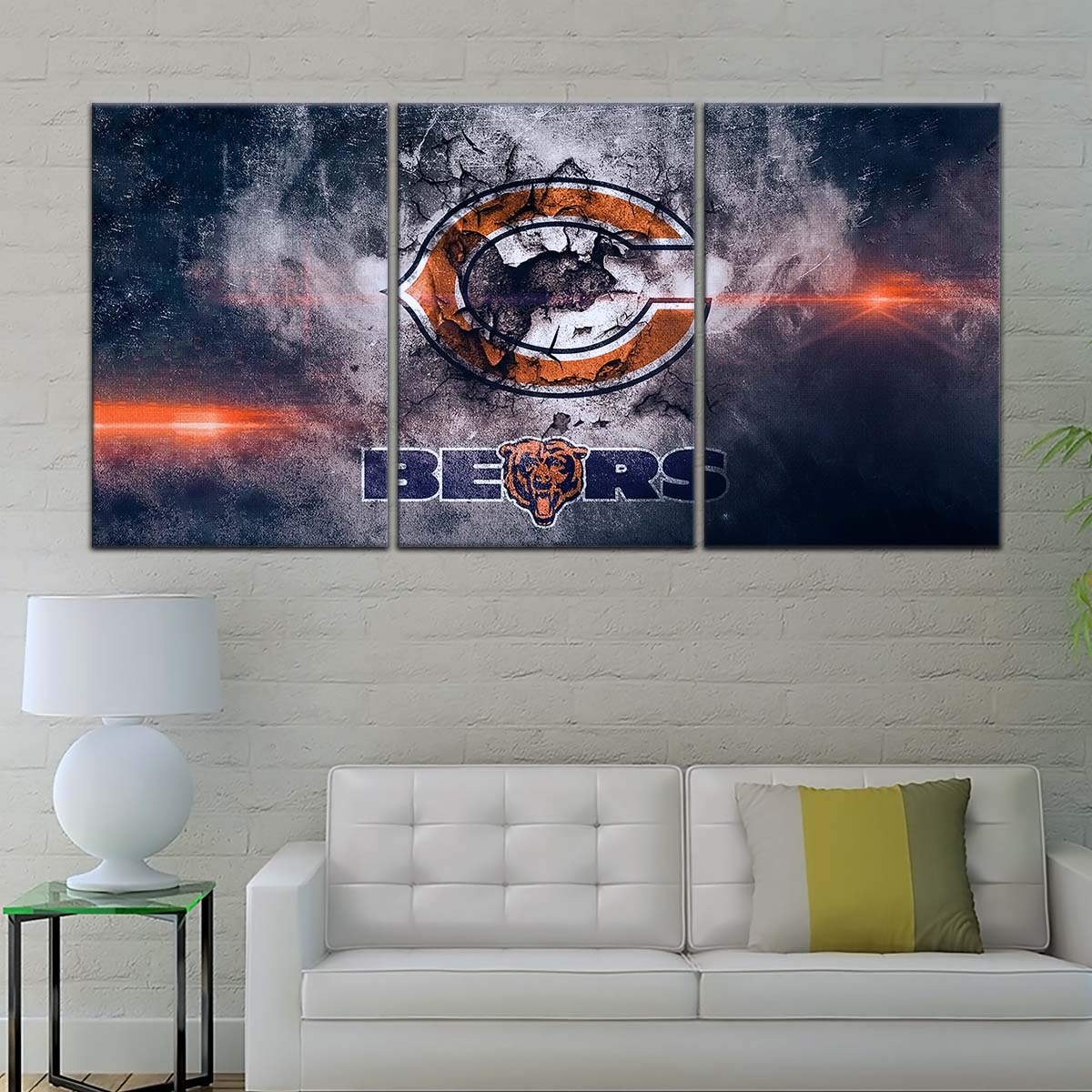 American Football Wall Art - AF5234 - Chicago Bears - NFL Football Team - American Football Poster - American Football Canvas