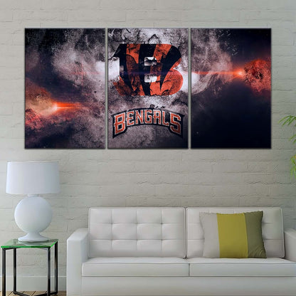 American Football Wall Art - AF5235 - Cincinnati Bengals - NFL Football Team - American Football Poster - American Football Canvas