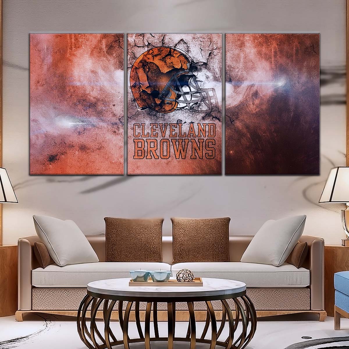 American Football Wall Art - AF5236 - Cleveland Browns - NFL Football Team - American Football Poster - American Football Canvas
