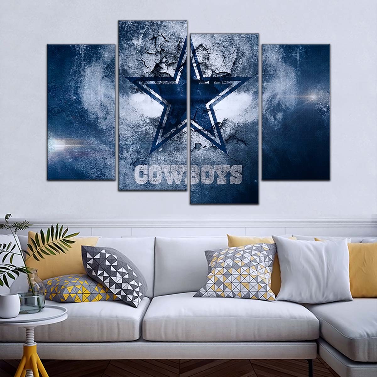 American Football Wall Art - AF5237 - Dallas Cowboys - NFL Football Team - American Football Poster - American Football Canvas