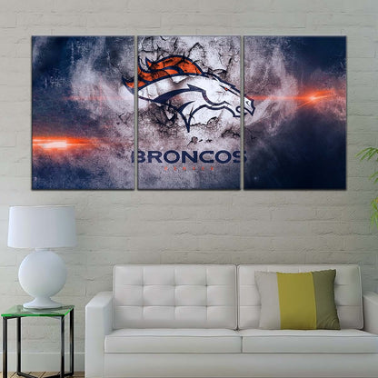 American Football Wall Art - AF5238 - Denver Broncos - NFL Football Team - American Football Poster - American Football Canvas