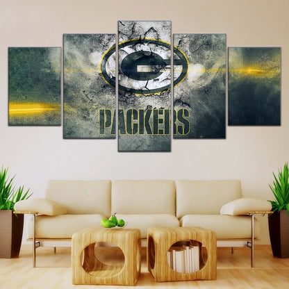 American Football Wall Art - AF5240 - Green Bay Packers - NFL Football Team - American Football Poster - American Football Canvas