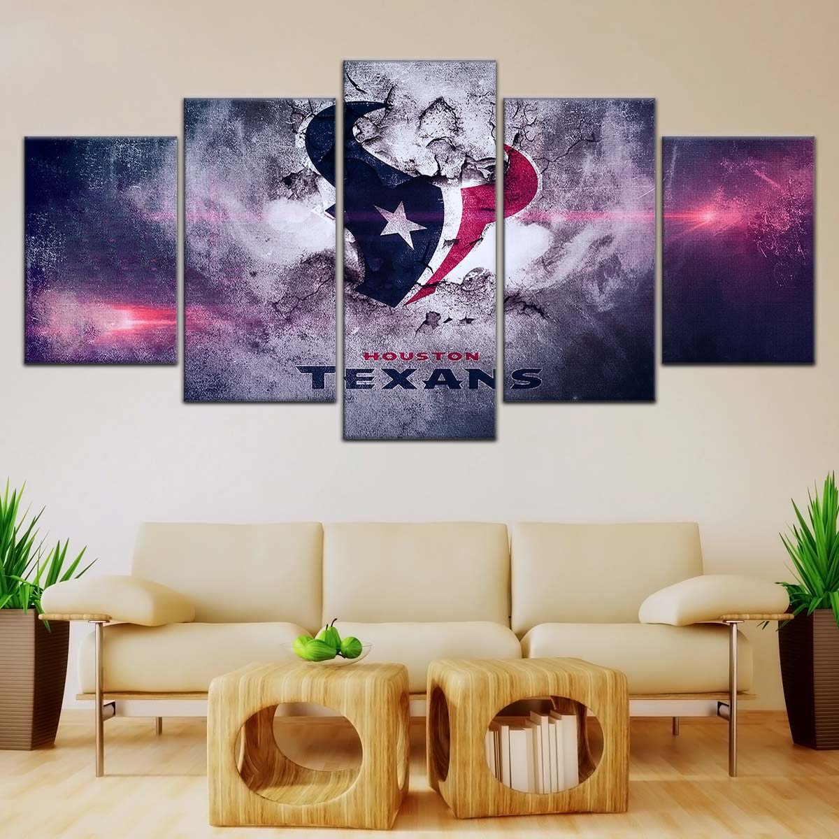 American Football Wall Art - AF5241 - Houston Texans - NFL Football Team - American Football Poster - American Football Canvas