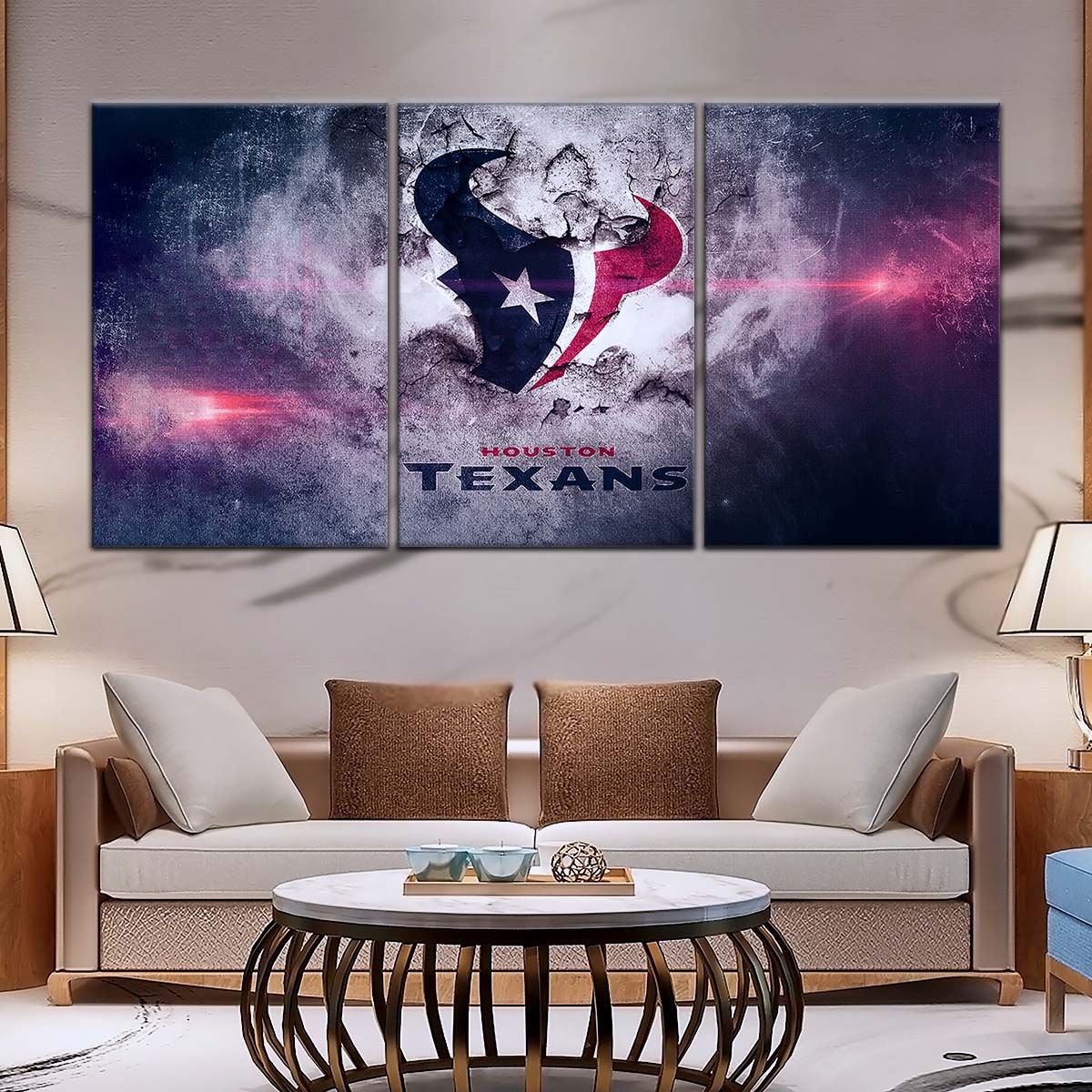 American Football Wall Art - AF5241 - Houston Texans - NFL Football Team - American Football Poster - American Football Canvas