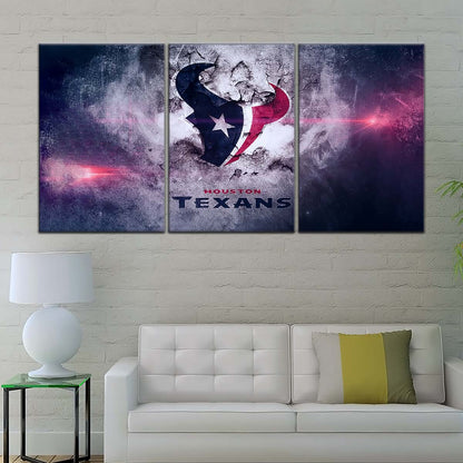 American Football Wall Art - AF5241 - Houston Texans - NFL Football Team - American Football Poster - American Football Canvas
