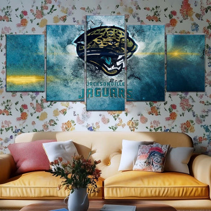 American Football Wall Art - AF5243 - Jacksonville Jaguars - NFL Football Team - American Football Poster - American Football Canvas