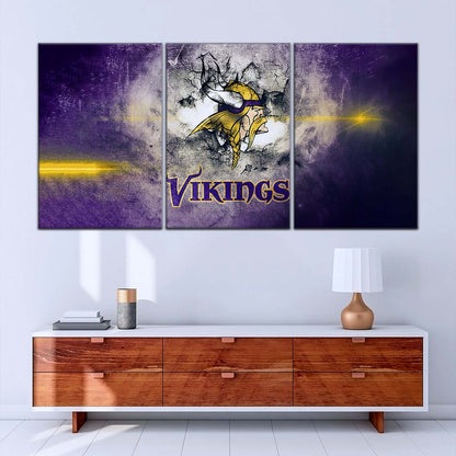 American Football Wall Art - AF5246 - Minnesota Vikings - NFL Football Team - American Football Poster - American Football Canvas