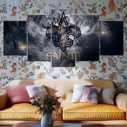 American Football Wall Art - AF5248 - New Orleans Saints - NFL Football Team - American Football Poster - American Football Canvas