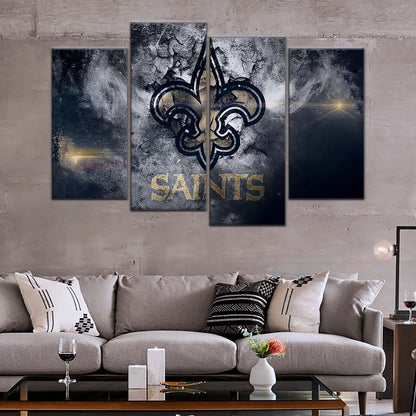 American Football Wall Art - AF5248 - New Orleans Saints - NFL Football Team - American Football Poster - American Football Canvas