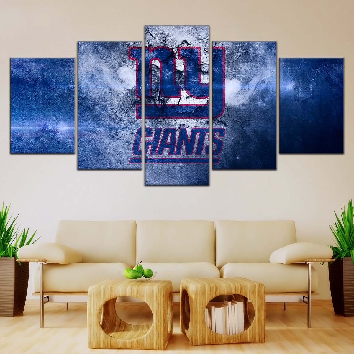 American Football Wall Art - AF5249 - New York Giants - NFL Football Team - American Football Poster - American Football Canvas
