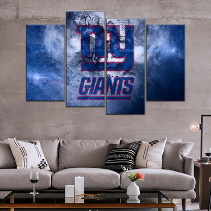 American Football Wall Art - AF5249 - New York Giants - NFL Football Team - American Football Poster - American Football Canvas