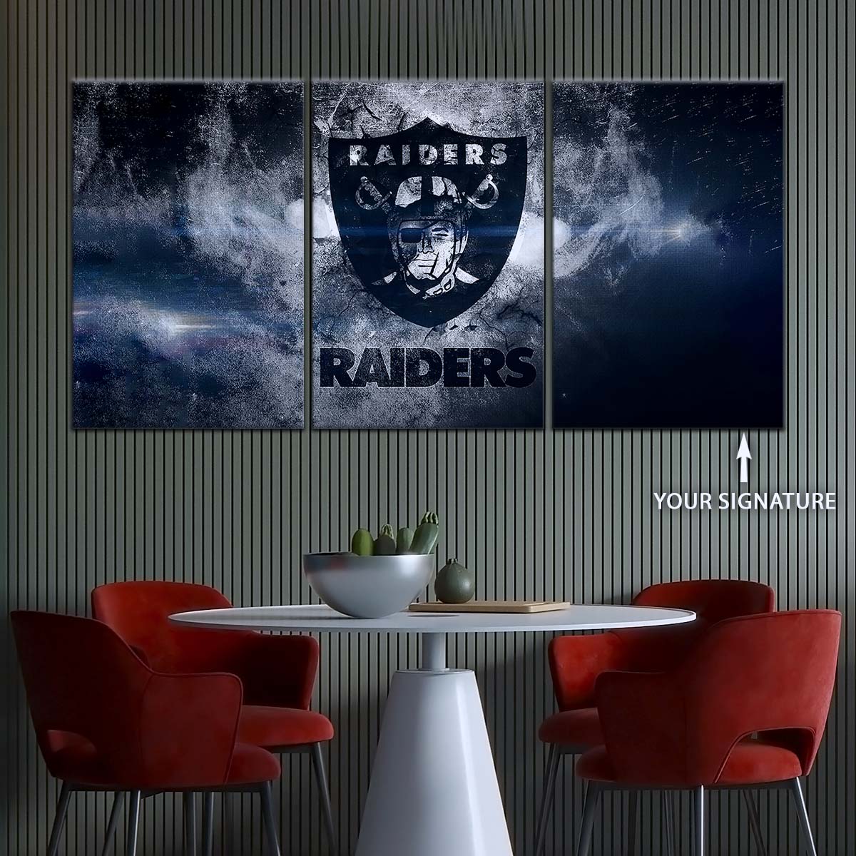 American Football Wall Art - AF5251 - Oakland Raiders - NFL Football Team - American Football Poster - American Football Canvas