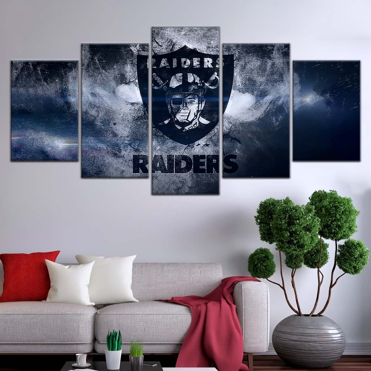 American Football Wall Art - AF5251 - Oakland Raiders - NFL Football Team - American Football Poster - American Football Canvas