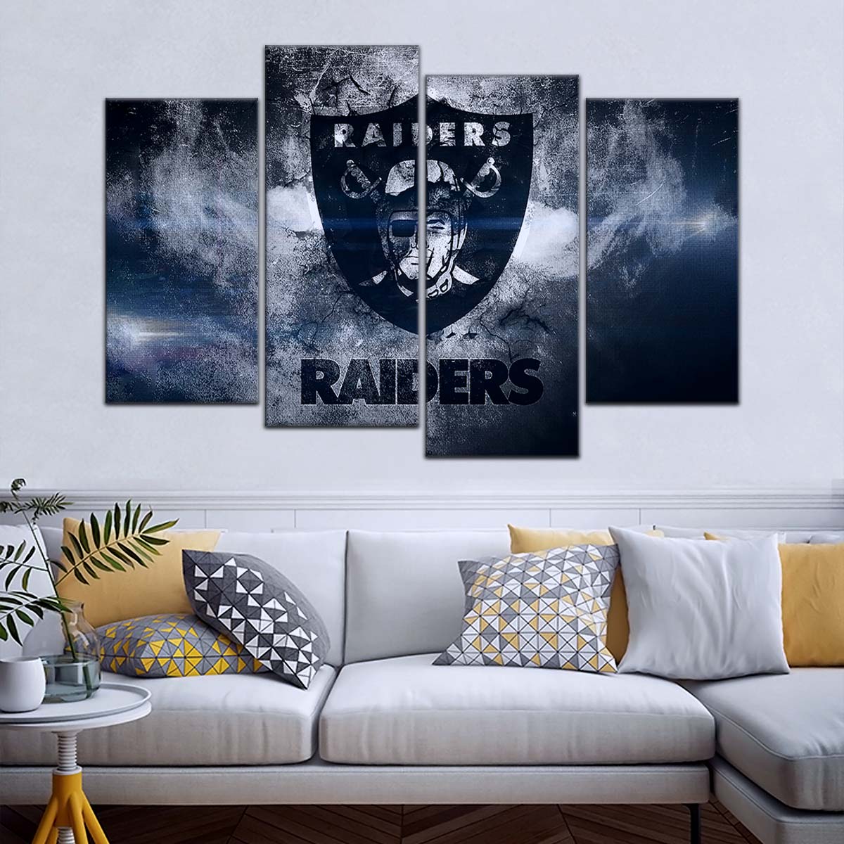 American Football Wall Art - AF5251 - Oakland Raiders - NFL Football Team - American Football Poster - American Football Canvas
