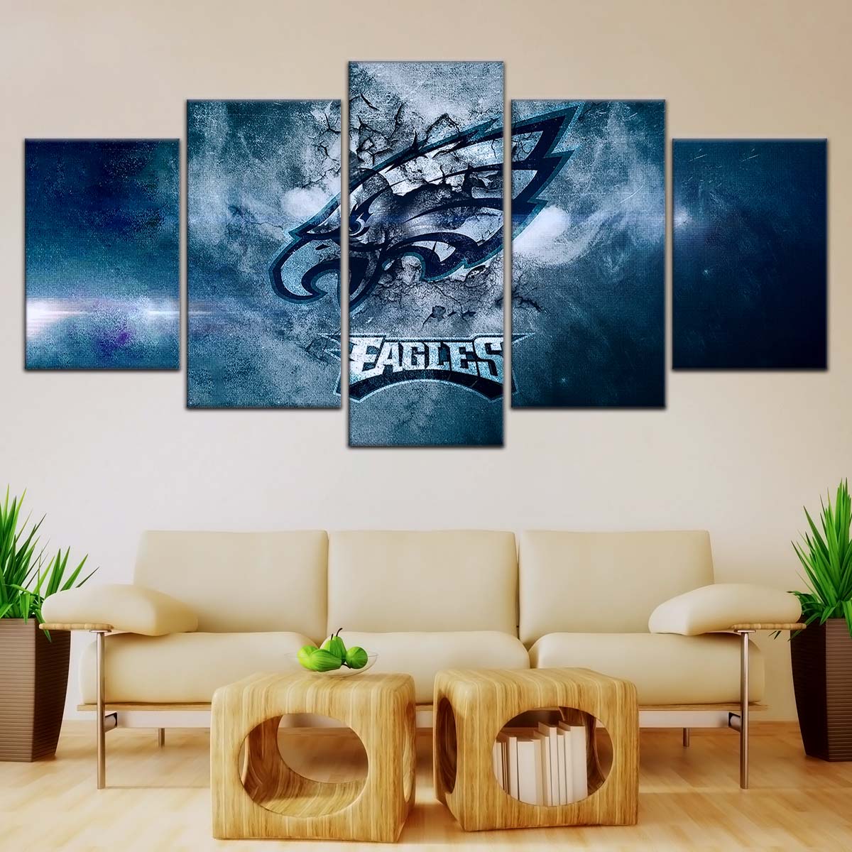 American Football Wall Art - AF5252 - Philadelphia Eagles - NFL Football Team - American Football Poster - American Football Canvas