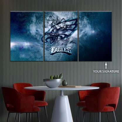 American Football Wall Art - AF5252 - Philadelphia Eagles - NFL Football Team - American Football Poster - American Football Canvas