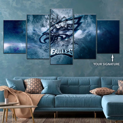 American Football Wall Art - AF5252 - Philadelphia Eagles - NFL Football Team - American Football Poster - American Football Canvas