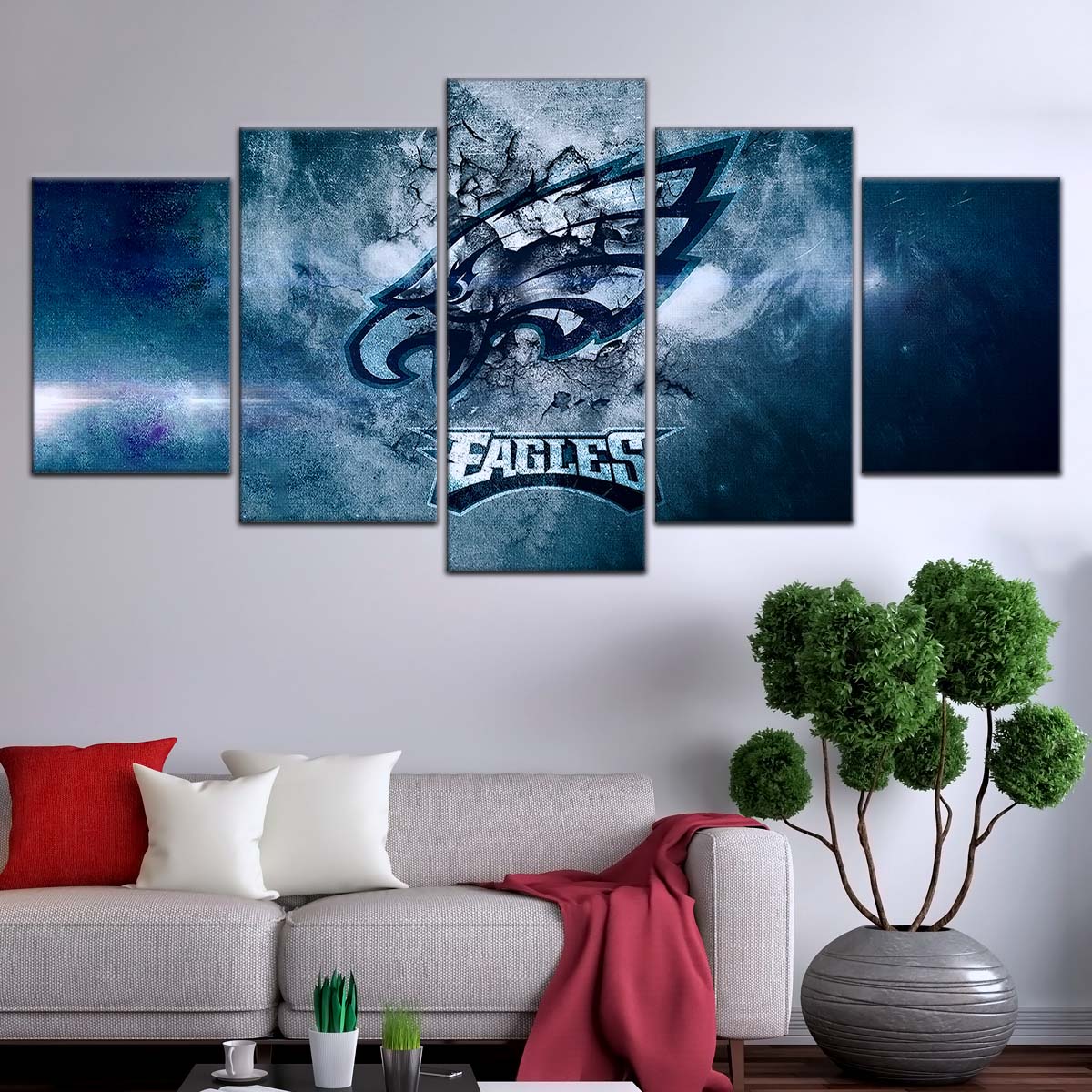 American Football Wall Art - AF5252 - Philadelphia Eagles - NFL Football Team - American Football Poster - American Football Canvas