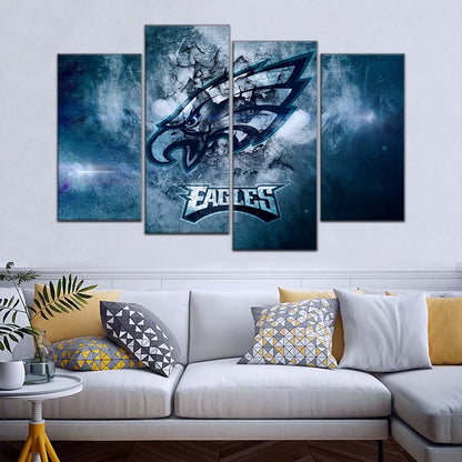 American Football Wall Art - AF5252 - Philadelphia Eagles - NFL Football Team - American Football Poster - American Football Canvas