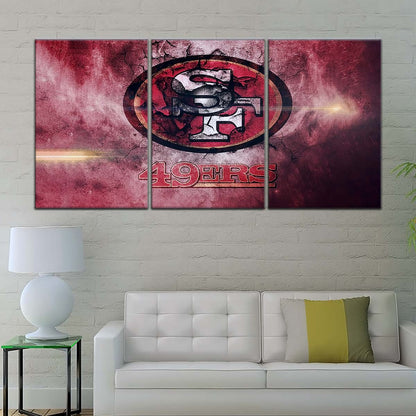 American Football Wall Art - AF5255 - San Francisco 49ers - NFL Football Team - American Football Poster - American Football Canvas