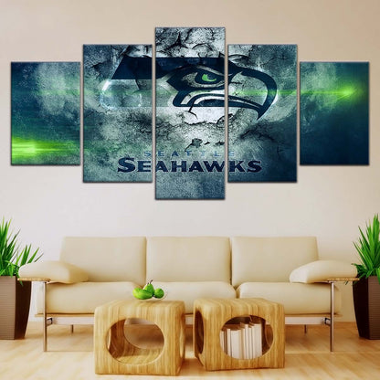 American Football Wall Art - AF5256 - Seattle Seahawks - NFL Football Team - American Football Poster - American Football Canvas