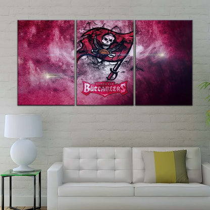 American Football Wall Art - AF5258 - Tampa Bay Buccaneers - NFL Football Team - American Football Poster - American Football Canvas
