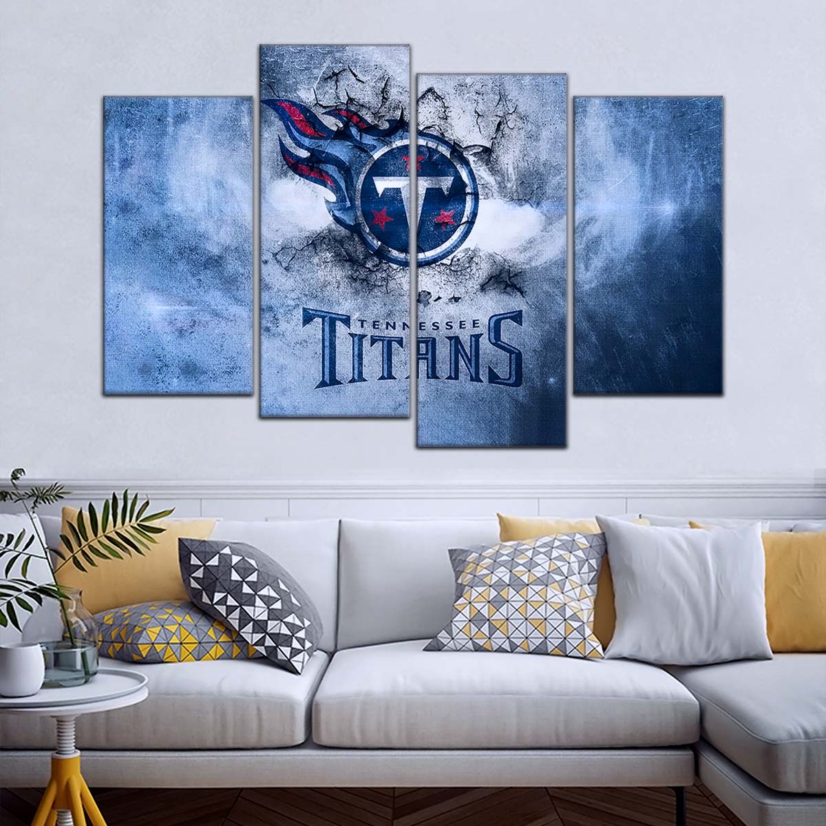 American Football Wall Art - AF5259 - Tennessee Titans - NFL Football Team - American Football Poster - American Football Canvas